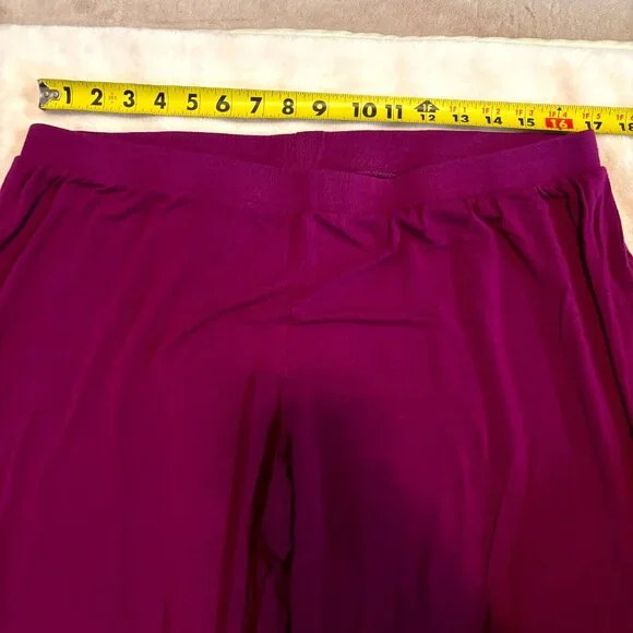 Gilligan & O’Malley Soft Modal Sleep Lounge Pants XXL Plum - Picture 3 of 5